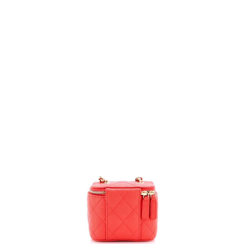 Chanel Classic Vanity Case With Chain #246397C32B - Picture 3 of 7